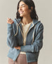 Women's Midweight Full Zip - Stormy Weather